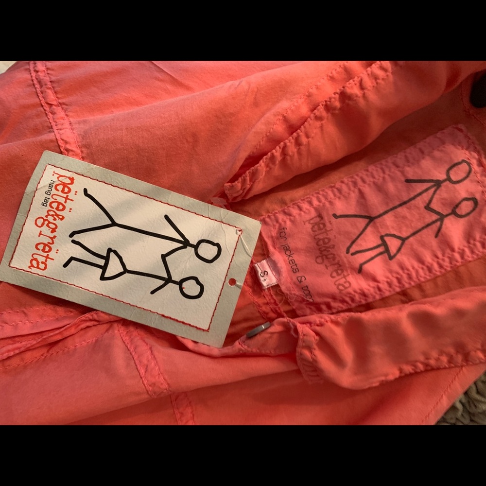 Pete & Greta by Johnny Was Silk Jansen Pocket Shirt S NWT - Picture 6 of 6